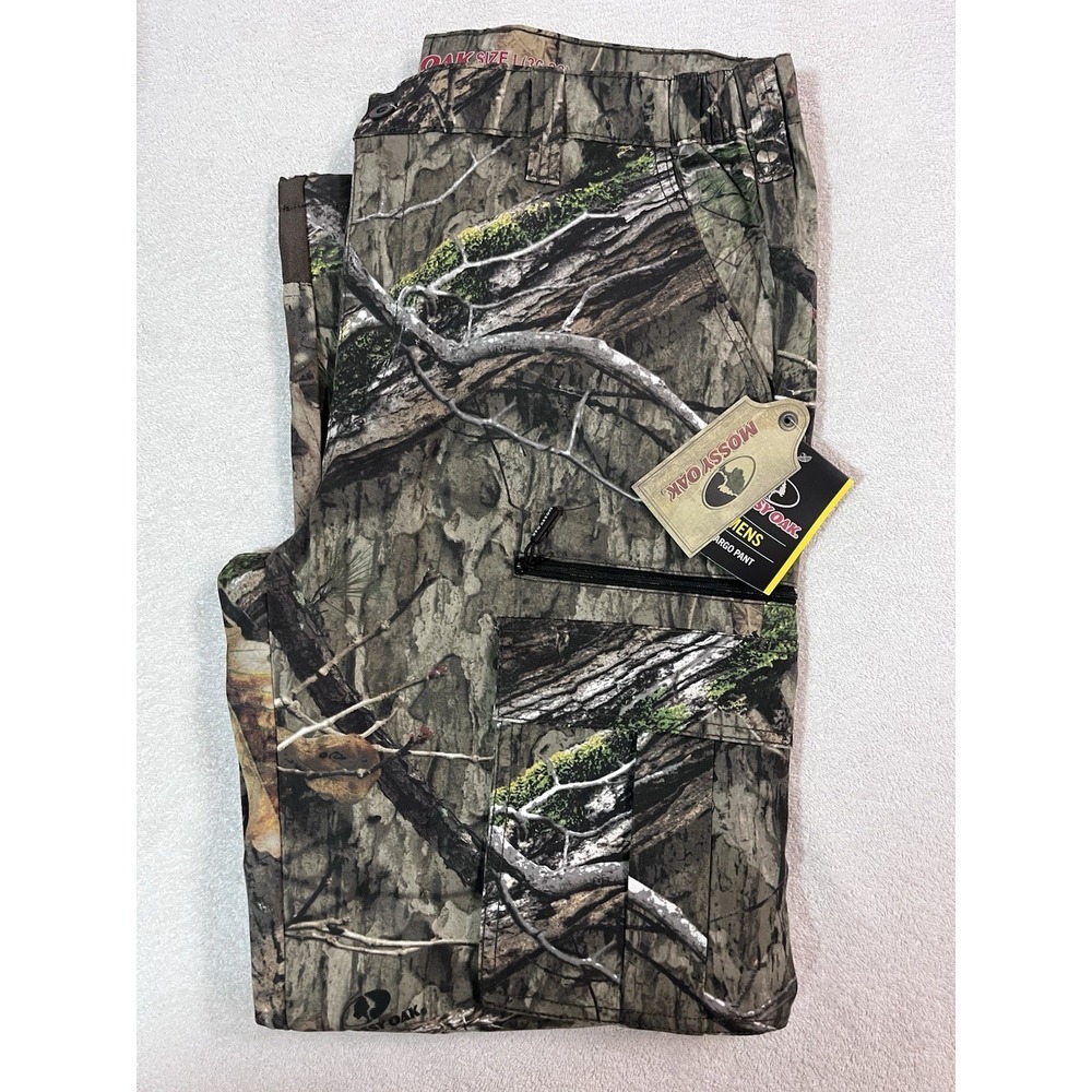 NWT Mossy Oak Country DNA Pants Mens L Cargo Utility Straight Hunt Outdoors